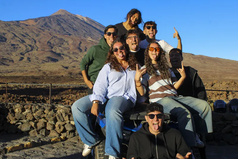 Off-road quad biking expedition along volcanic paths in Mount Teide National Park